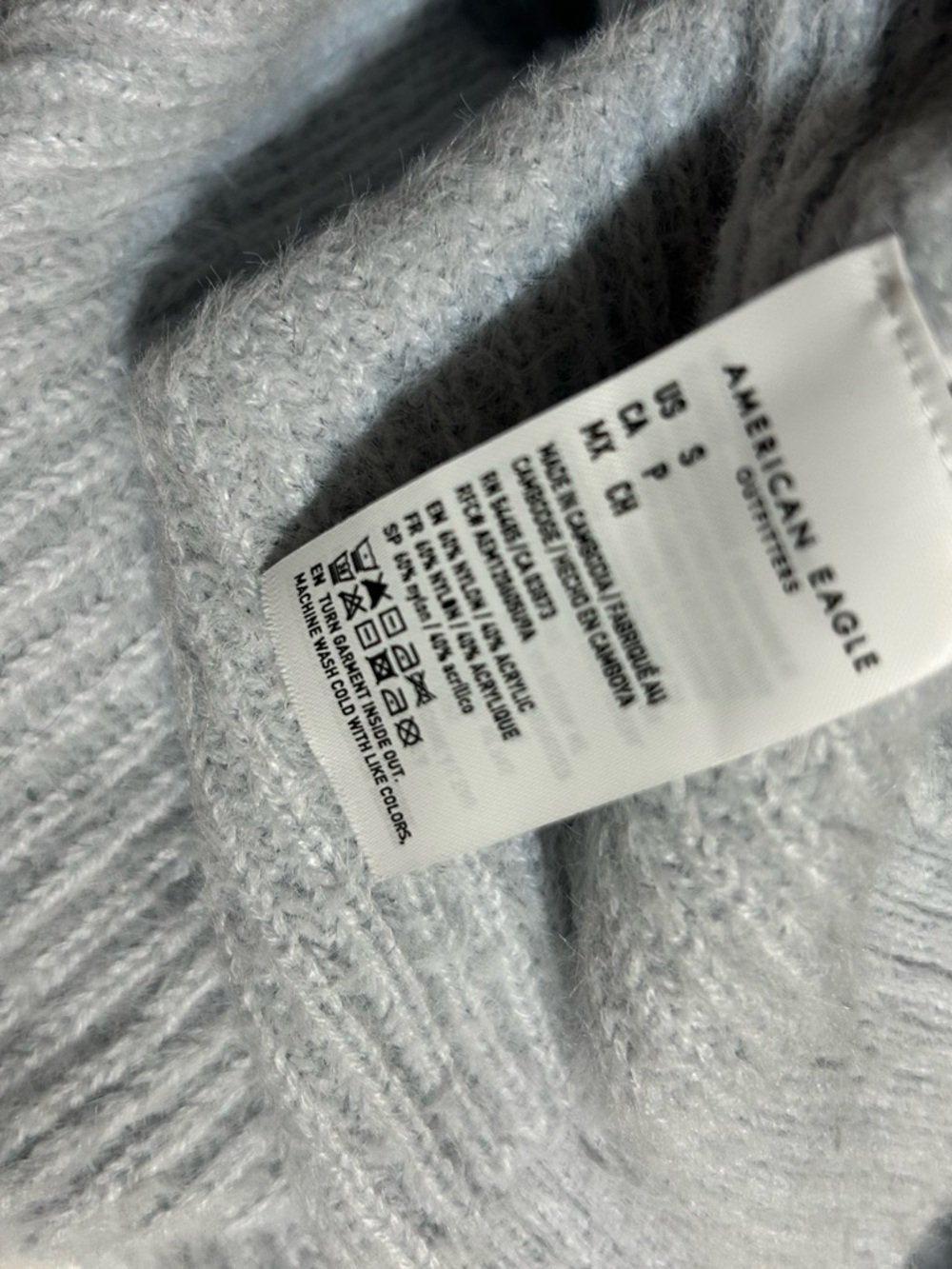 American Eagle Outfitters Off-the-Shoulder Cropped Sweater - Picture 6 of 6